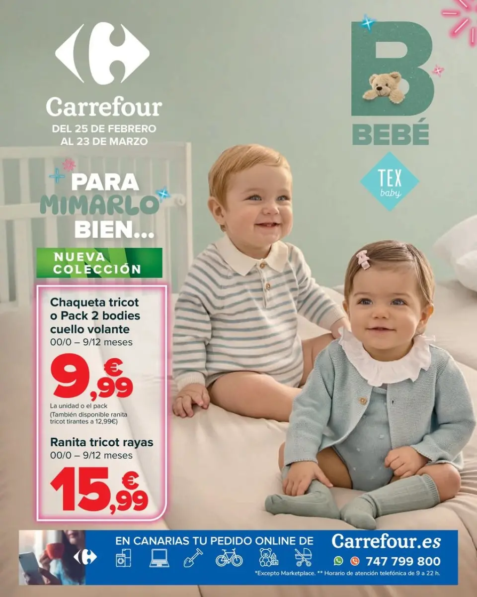 Ofertas de Carrefour España de 25 febrero a 23 marzo 2026 Ofertas BEBE