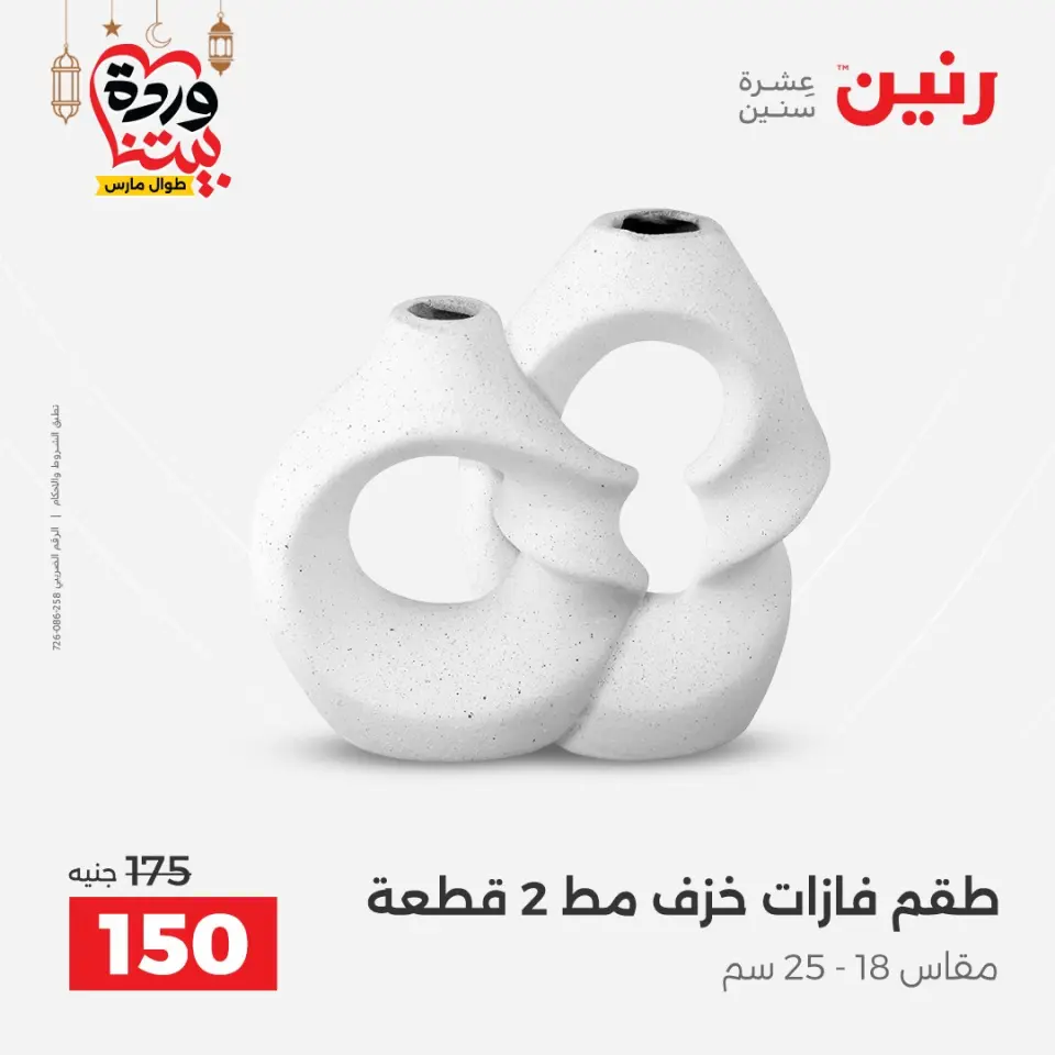 Raneen Egypt Offers from 1 to 2 March 2026 Decorative pieces offers - Page 28