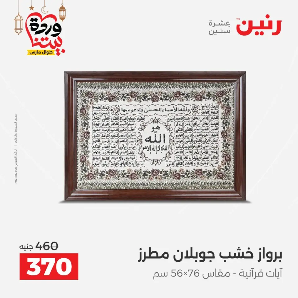 Raneen Egypt Offers from 1 to 2 March 2026 Decorative pieces offers - Page 10
