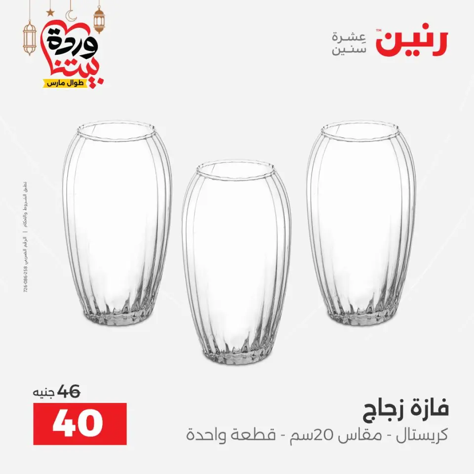 Raneen Egypt Offers from 1 to 2 March 2026 Decorative pieces offers - Page 29