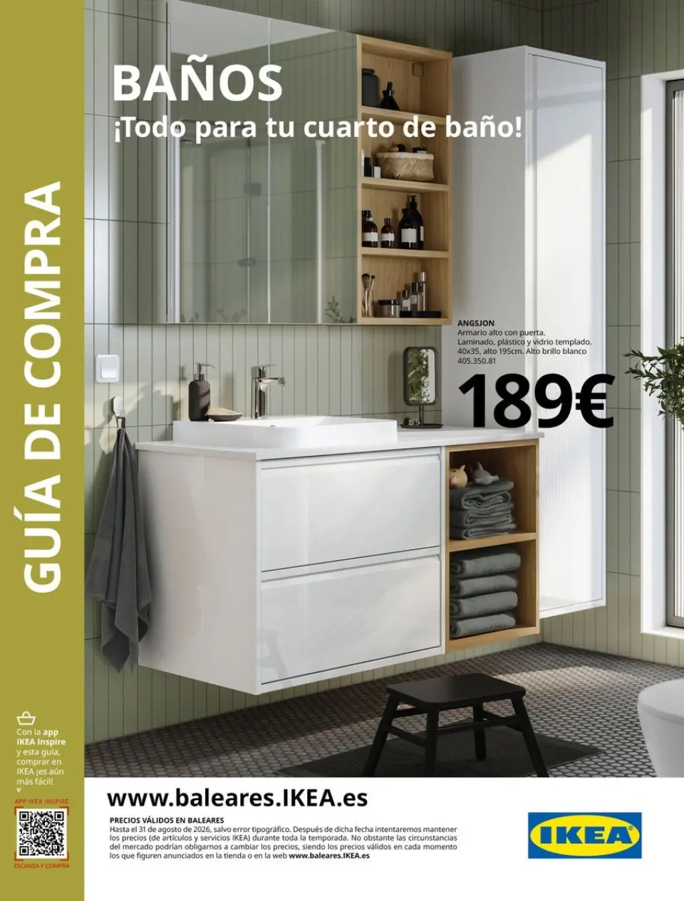 IKEA Spain Offers from 19 February to 31 August 2026 Bathrooms Offers