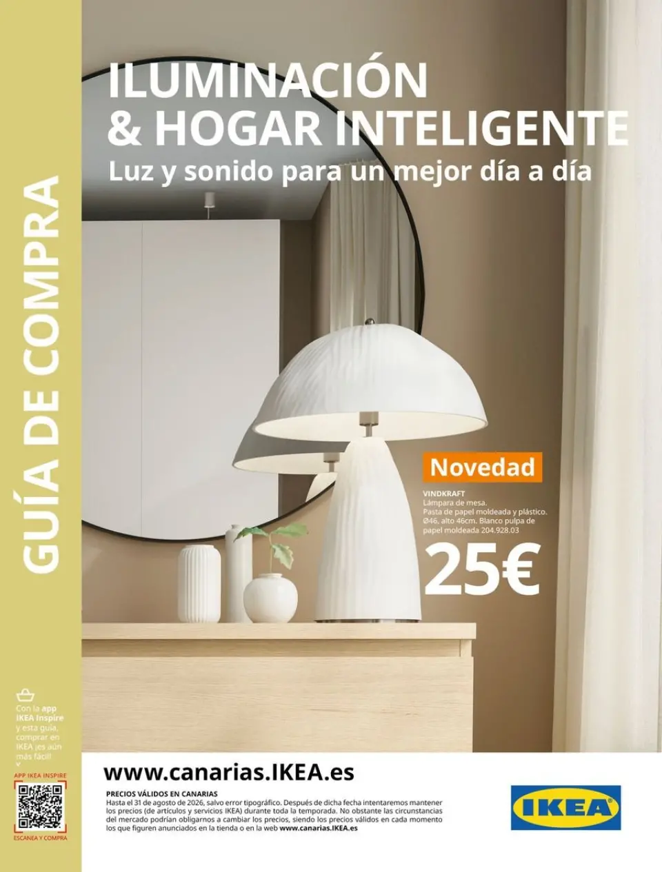 IKEA Spain Offers from 25 February to 31 August 2026 Lighting and Smart Home Offers