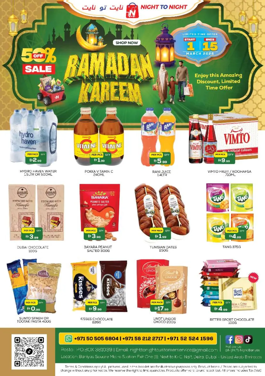 Ofertas de Night to Night  Dubai  de 1 a 15 marzo Ofertas de Ramadán Kareem - Página 9
