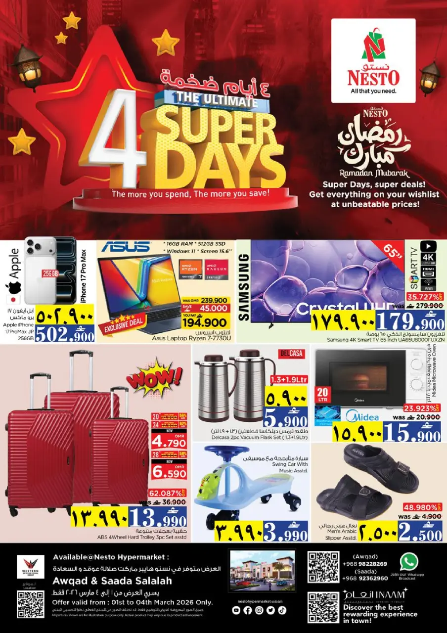 Ofertas de Nesto  Salalah  de 1 a 4 marzo Grandes ofertas de 4 días - Página 30