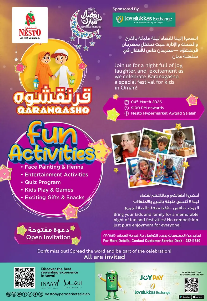 Ofertas de Nesto  Salalah  de 2 a 5 marzo Qaranqasho ofrece - Página 12