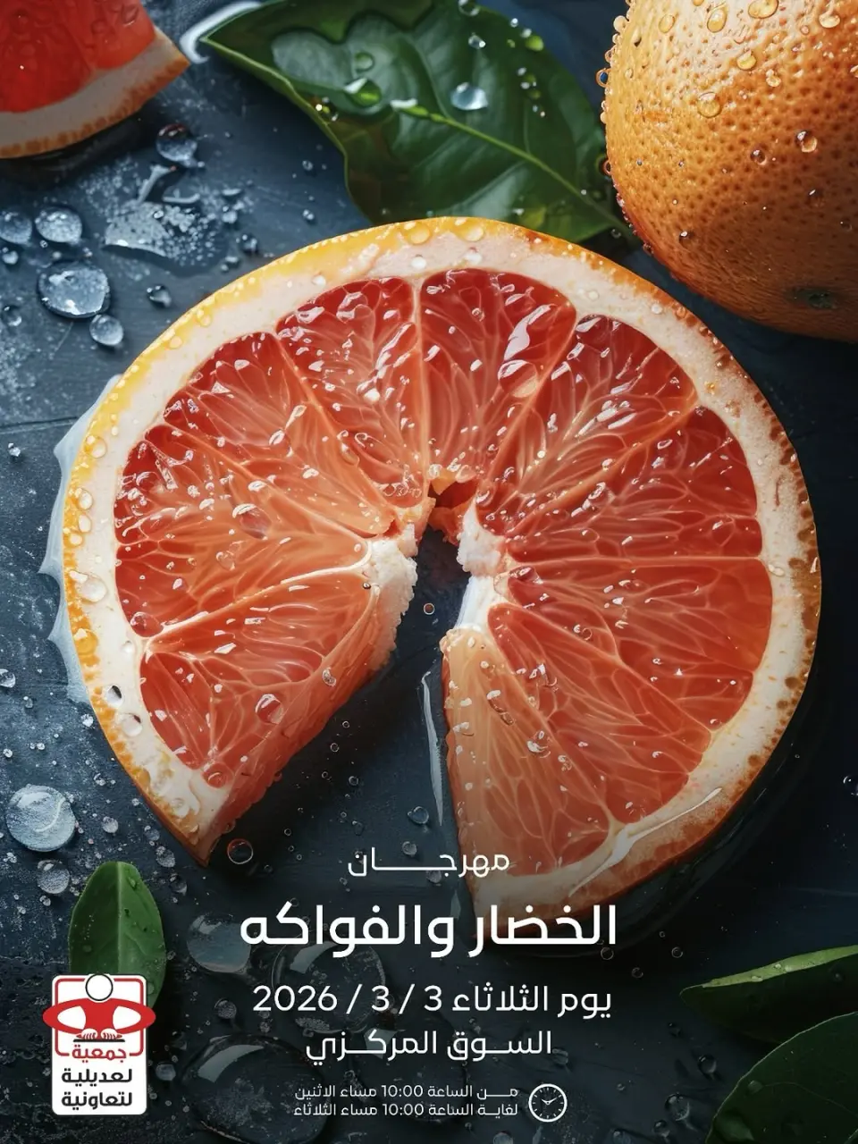 عروض جمعية العديلية الكويت الثلاثاء 3 مارس 2026 عروض مهرجان الخضار والفواكه