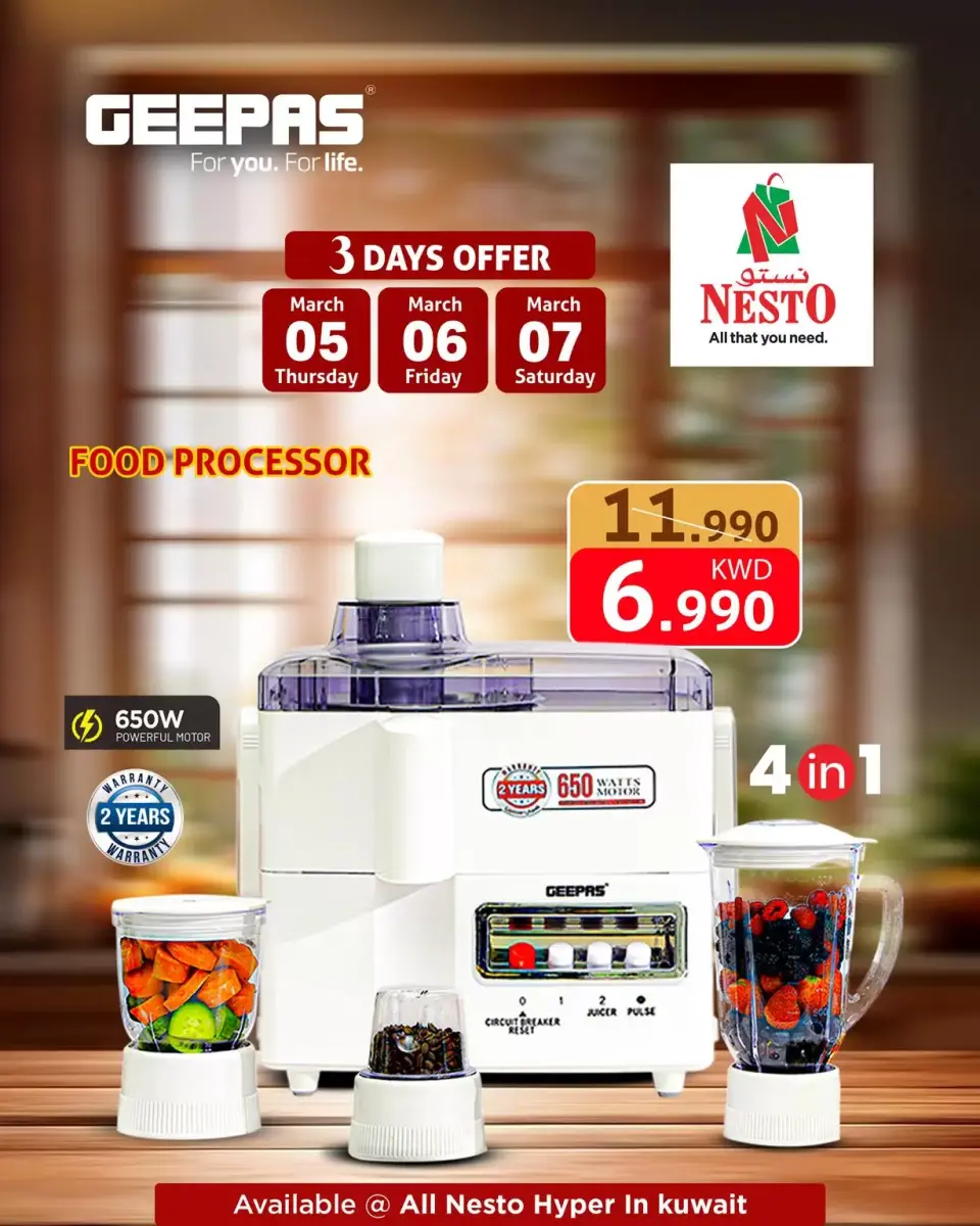 Ofertas de Nesto Kuwait de 4 a 6 marzo 2026 Ofertas de alegría de Ramadán - Página 5