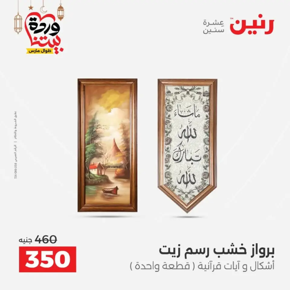عروض رنين من ١٠ حتى ١١ مارس ٢٠٢٦ عروض هدايا وديكورات - صفحة 6