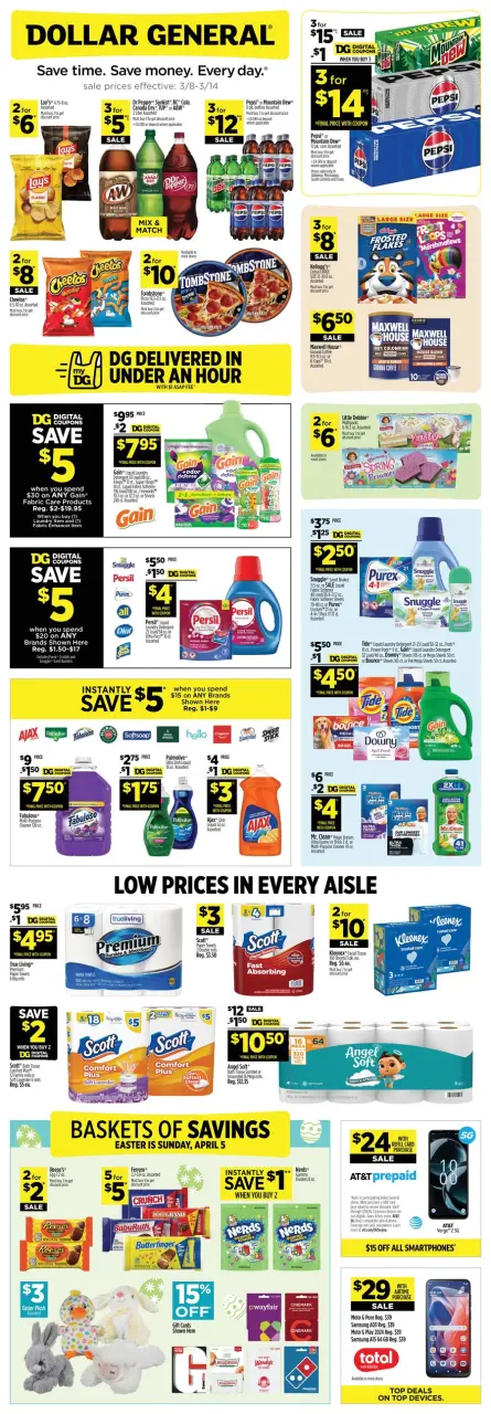 Dollar General USA offers from 8 March to 14 March 2026 Great offer for bargain hunters