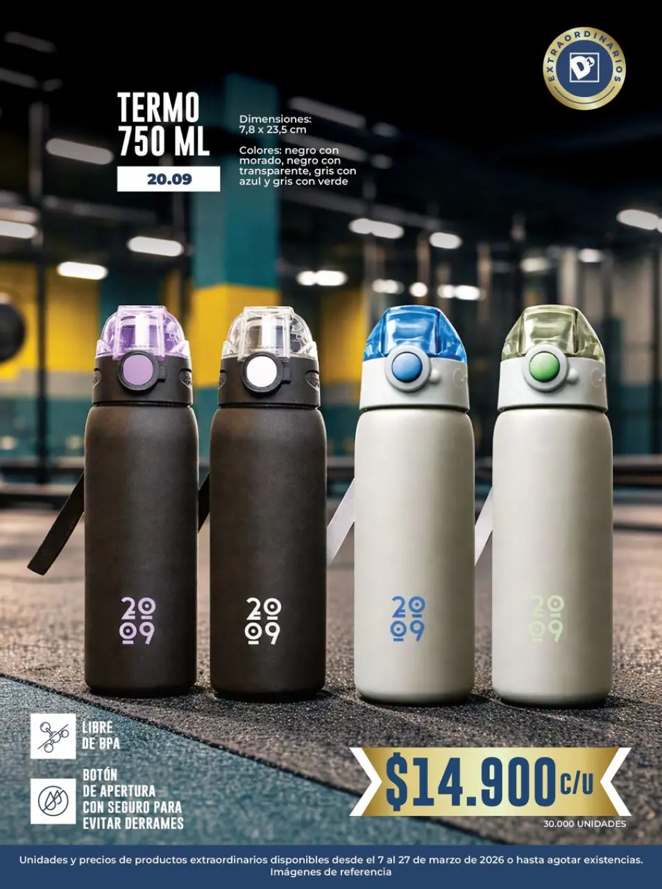 D1 Stores Colombia offers from 7 to 31 March 2026 WELLNESS AND SPORT SEASON - Page 8