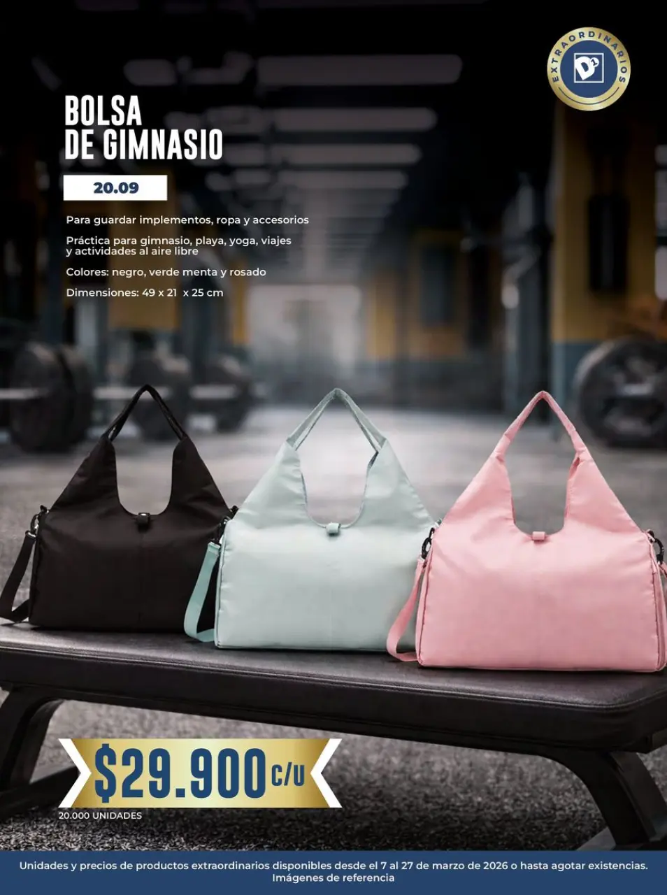 D1 Stores Colombia offers from 7 to 31 March 2026 WELLNESS AND SPORT SEASON - Page 14