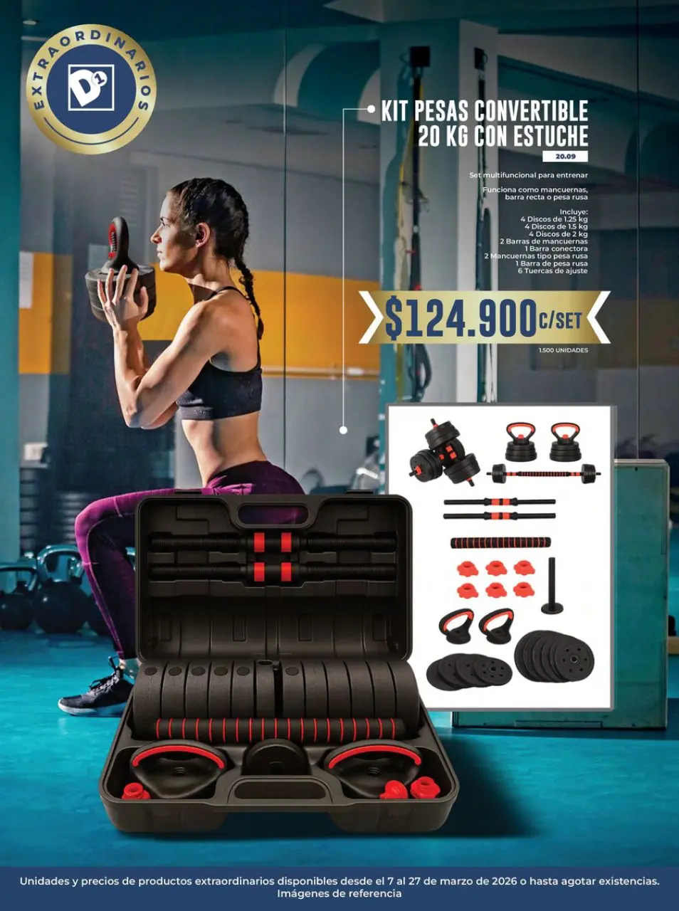 D1 Stores Colombia offers from 7 to 31 March 2026 WELLNESS AND SPORT SEASON - Page 15