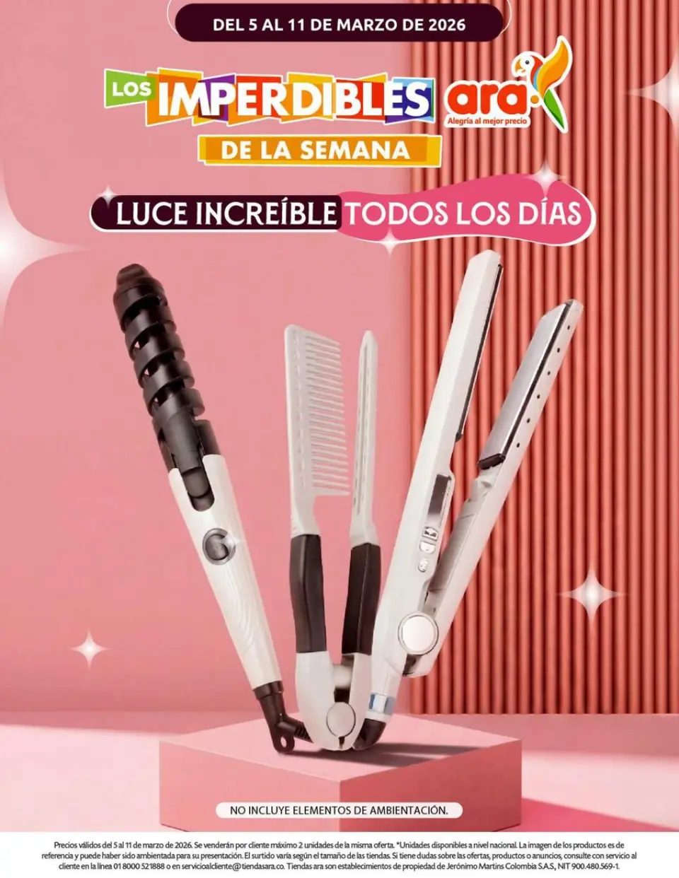 Offres Magasins Ara Colombie de 5 à 11 mars 2026 Promotions spéciales