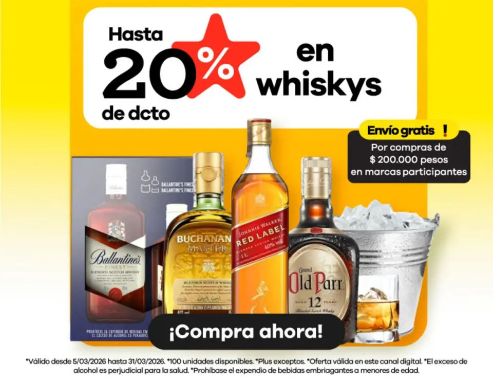 Ofertas de Éxito Colombia de 5 a 31 marzo 2026 Descubre ofertas atractivas