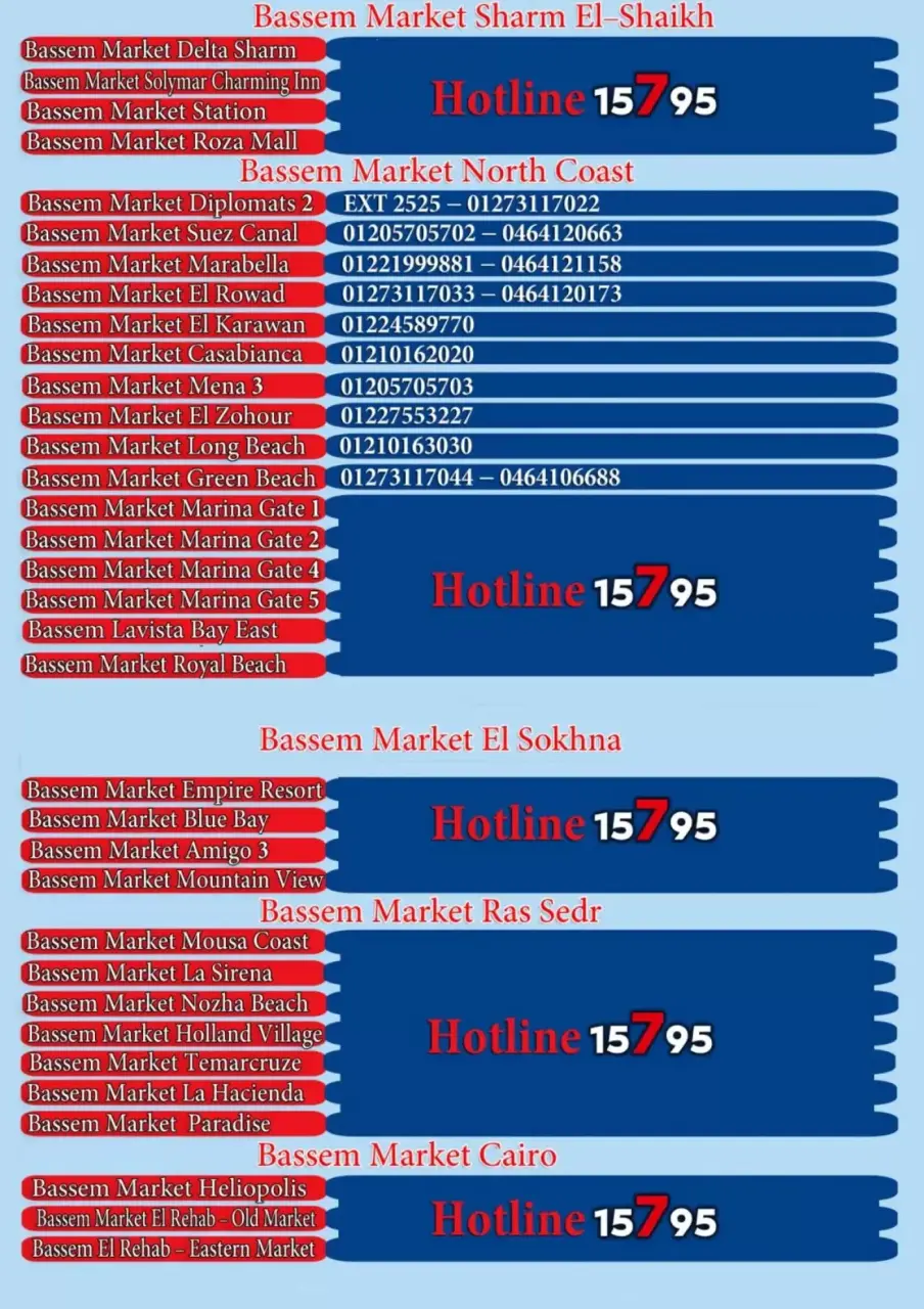 Bassem Market offers in Sharm El Sheikh from 12 to 22 March 2026 Ramadan Kareem Offers - Page 25