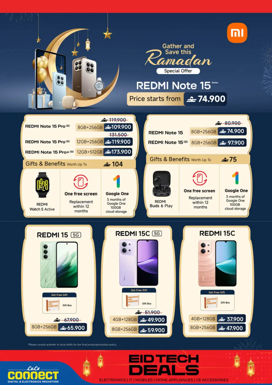 Ofertas de Lulu Oman de 12 a 25 marzo 2026 Ofertas Eid Tech - Página 20