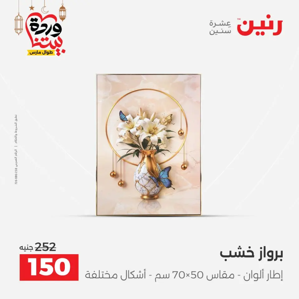 عروض رنين مصر من ١٥ حتى ١٦ مارس ٢٠٢٦ عروض الهدايا والديكورات - صفحة 11