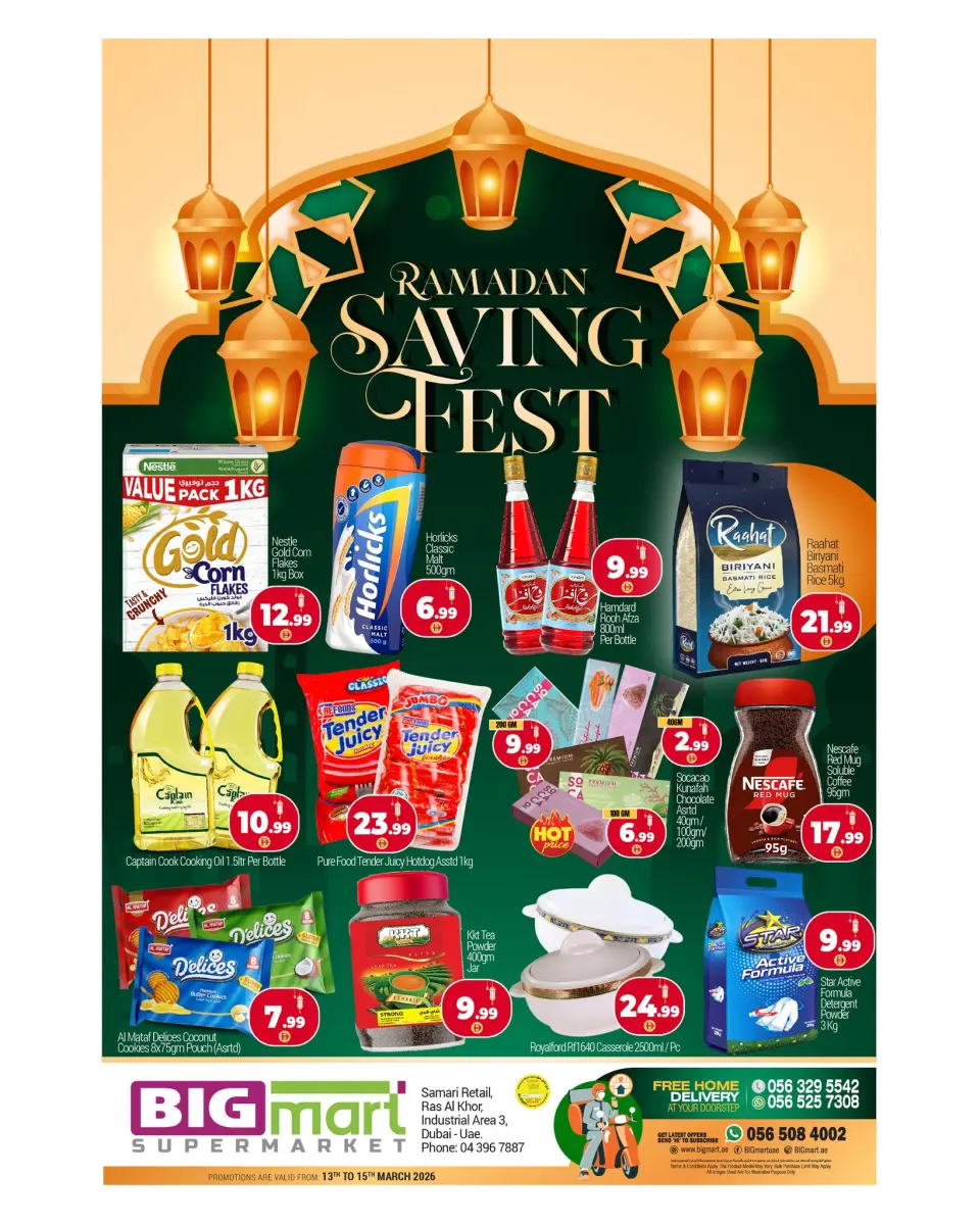 BIGmart offers in Dubai from 13 to 15 March 2026 Savings Festival Offers - BIGmart - UAE - 13 March 2026 – 15 March 2026 - Page 2