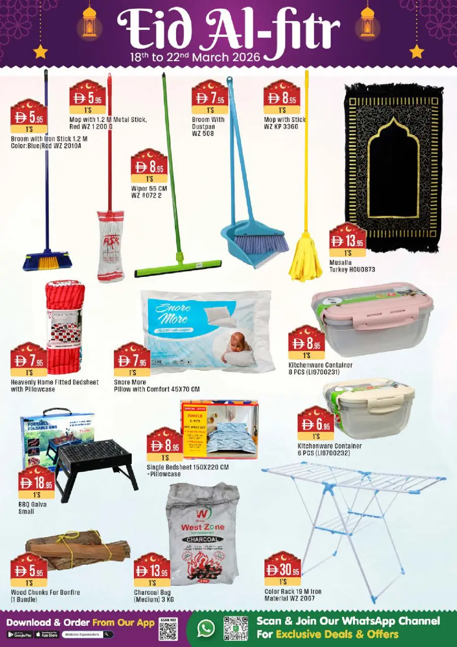 Ofertas de supermercado West Zone Emiratos Árabes Unidos de 18 a 22 marzo 2026 Ofertas de Eid Al-Fitr - supermercado West Zone - Emiratos Árabes Unidos - 18 marzo 2026 – 22 marzo 2026 - Página 14