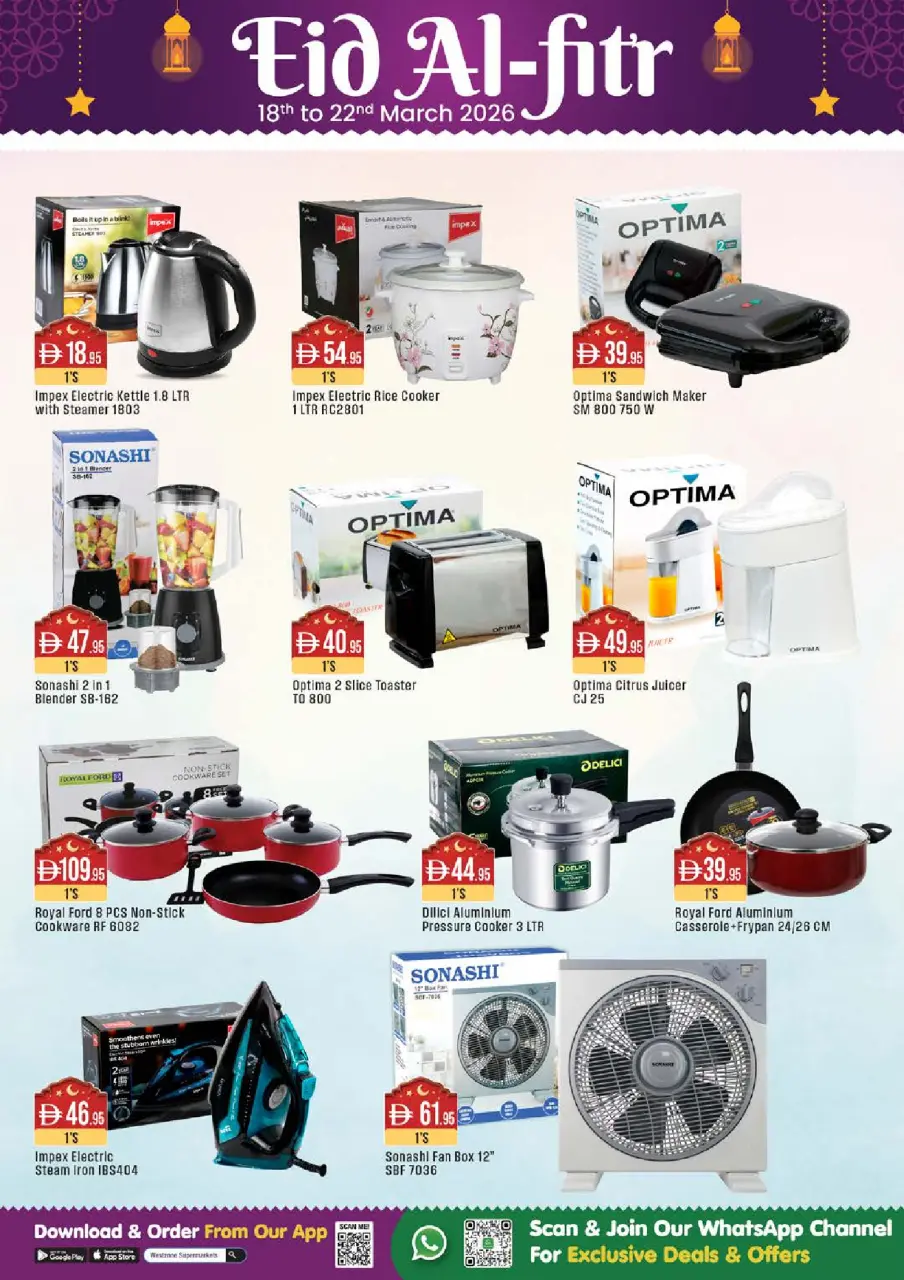 Ofertas de supermercado West Zone Emiratos Árabes Unidos de 18 a 22 marzo 2026 Ofertas de Eid Al-Fitr - supermercado West Zone - Emiratos Árabes Unidos - 18 marzo 2026 – 22 marzo 2026 - Página 15