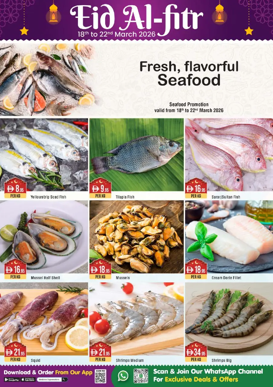 Ofertas de supermercado West Zone Emiratos Árabes Unidos de 18 a 22 marzo 2026 Ofertas de Eid Al-Fitr - supermercado West Zone - Emiratos Árabes Unidos - 18 marzo 2026 – 22 marzo 2026 - Página 19