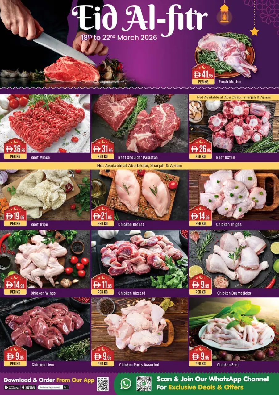 Ofertas de supermercado West Zone Emiratos Árabes Unidos de 18 a 22 marzo 2026 Ofertas de Eid Al-Fitr - supermercado West Zone - Emiratos Árabes Unidos - 18 marzo 2026 – 22 marzo 2026 - Página 20