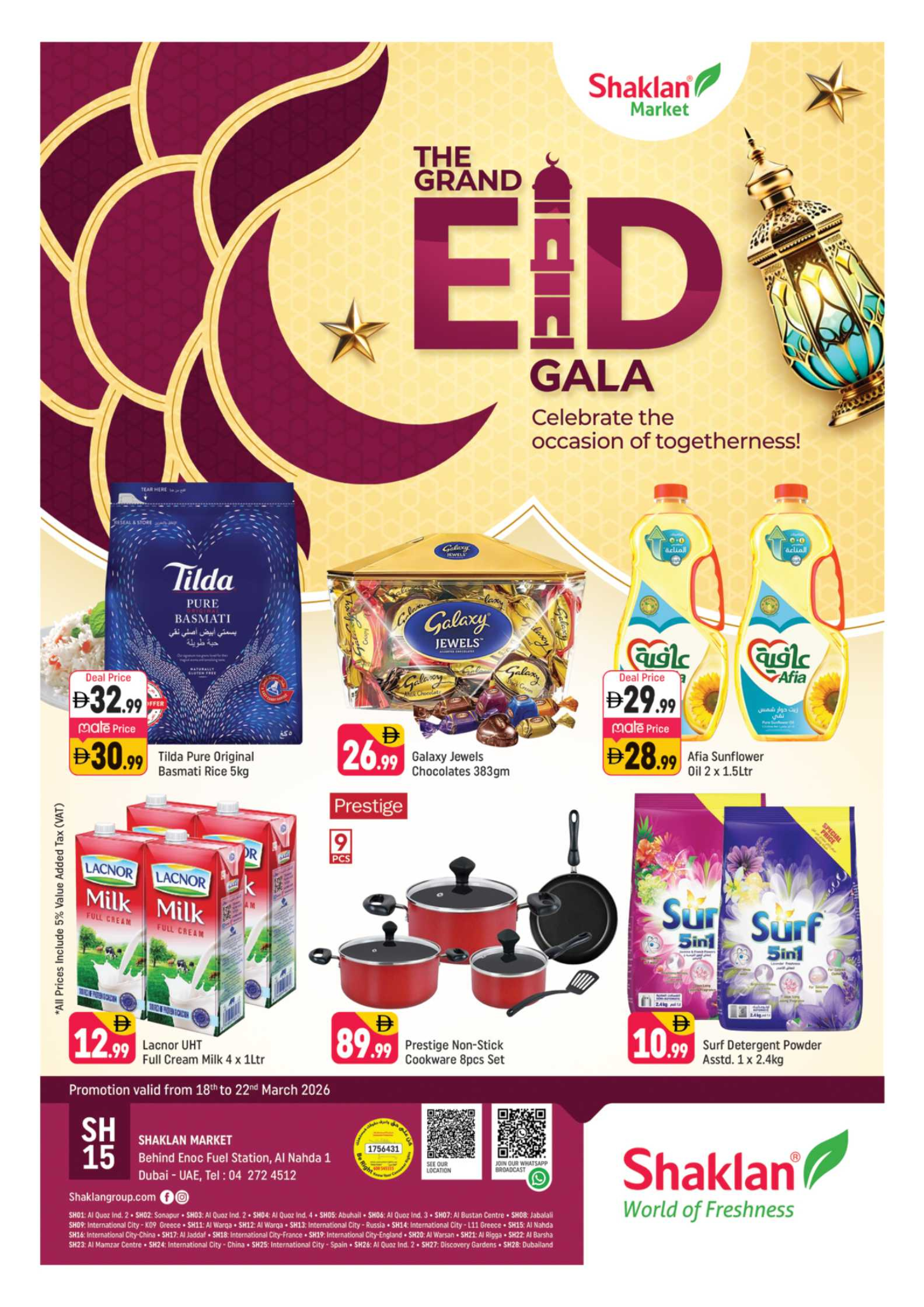 Shaklan UAE offers from 18 to 22 March 2026 Eid Offers