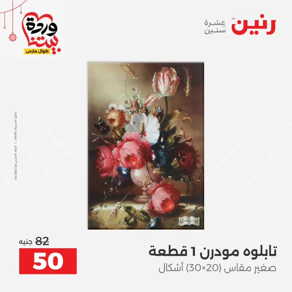 عروض رنين مصر من ٢٢ حتى ٢٥ مارس ٢٠٢٦ عروض الهدايا والديكورات - صفحة 9