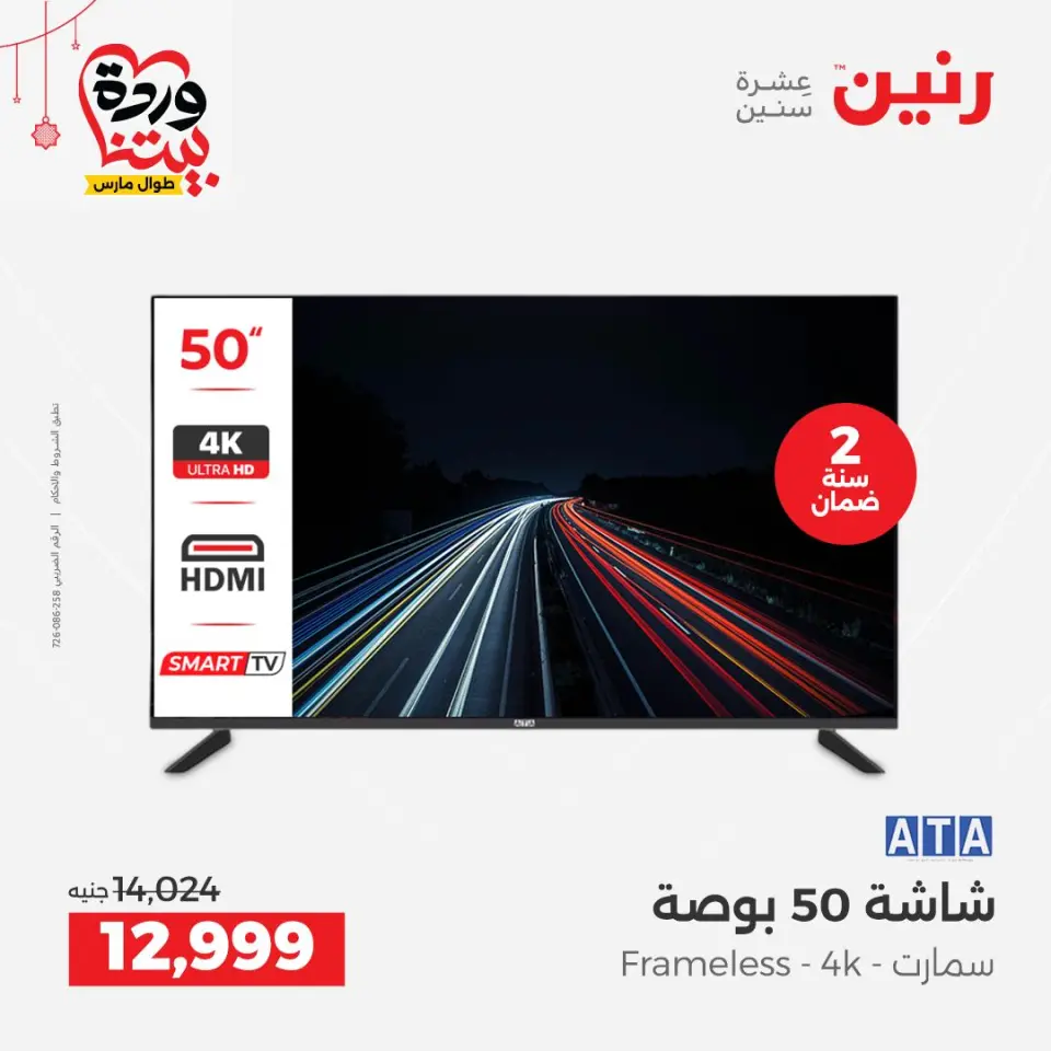 Raneen Egypt offers from 22 to 25 March 2026 Electrical appliances offers - Page 16