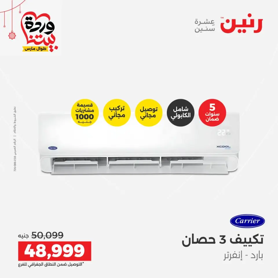 Raneen Egypt offers from 22 to 25 March 2026 Electrical appliances offers - Page 8