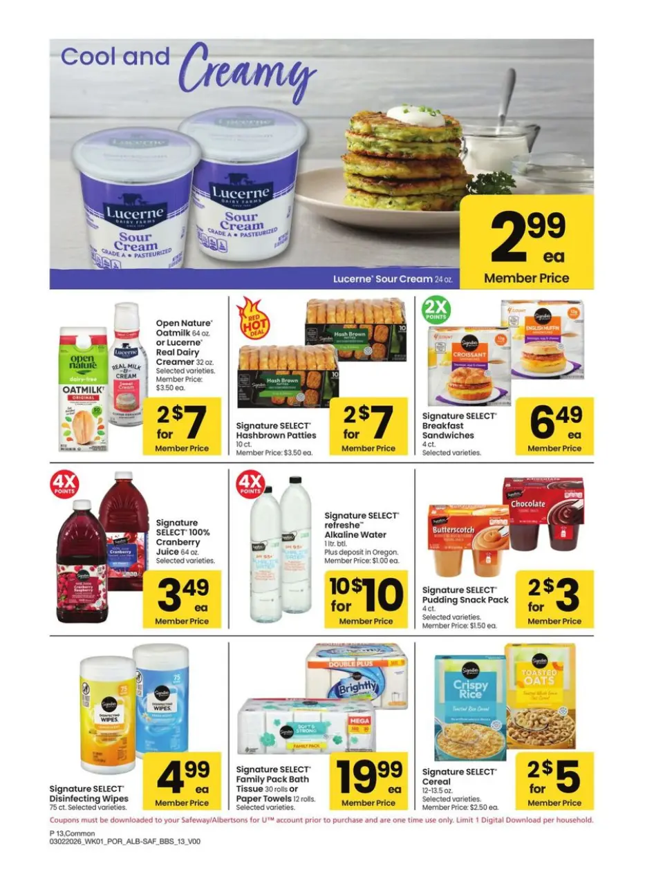 Offres Albertsons États-Unis de 2 à 29 mars 2026 Offres exclusives - Albertsons - États-Unis - 2 mars 2026 – 29 mars 2026 - Page 13