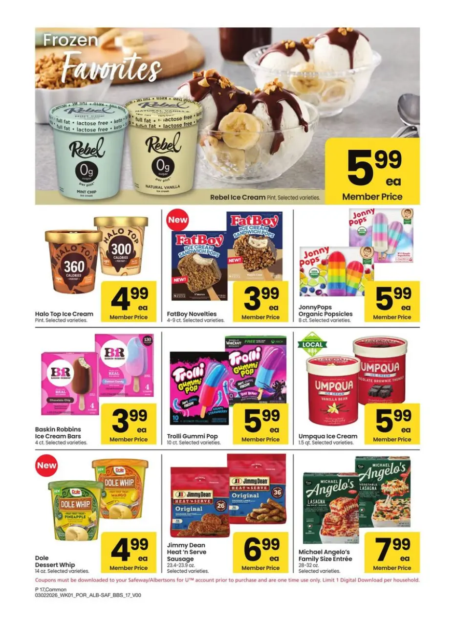 Offres Albertsons États-Unis de 2 à 29 mars 2026 Offres exclusives - Albertsons - États-Unis - 2 mars 2026 – 29 mars 2026 - Page 17
