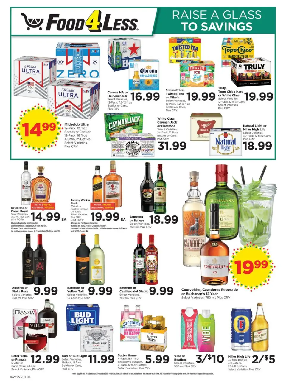 Offres Food 4 Less États-Unis de 18 à 24 mars 2026 Offres spéciales pour vous - Food 4 Less - États-Unis - 18 mars 2026 – 24 mars 2026 - Page 7
