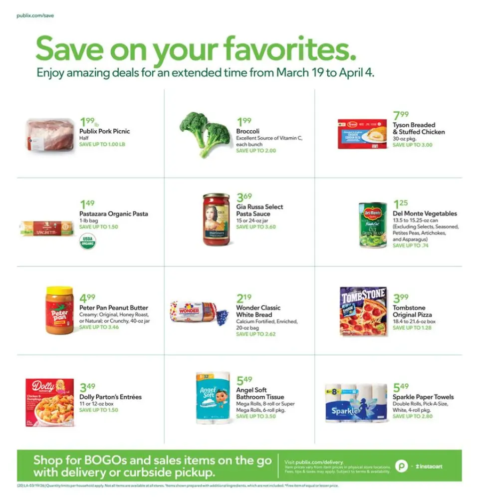 Offres Publix États-Unis de 19 à 25 mars 2026 Offres et bonnes affaires exclusives - Publix - États-Unis - 19 mars 2026 – 25 mars 2026 - Page 23