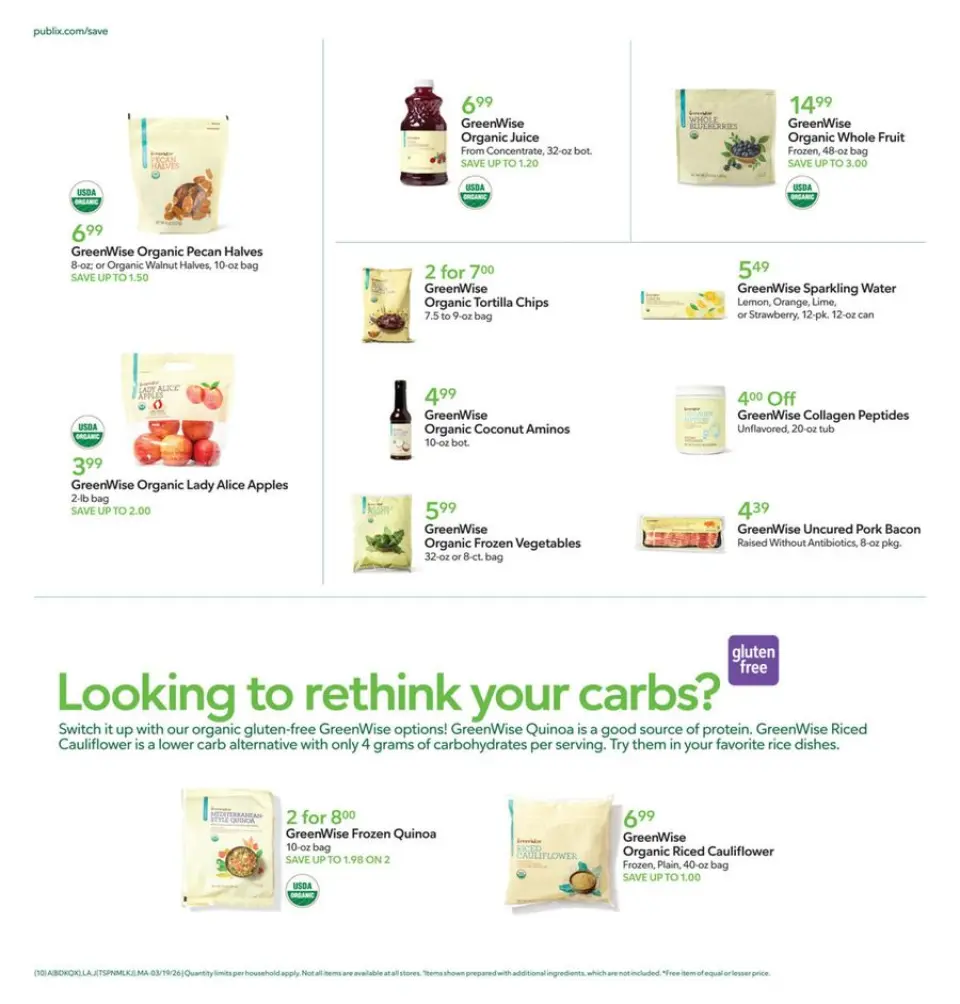 Offres Publix États-Unis de 19 à 25 mars 2026 Offres et bonnes affaires exclusives - Publix - États-Unis - 19 mars 2026 – 25 mars 2026 - Page 9