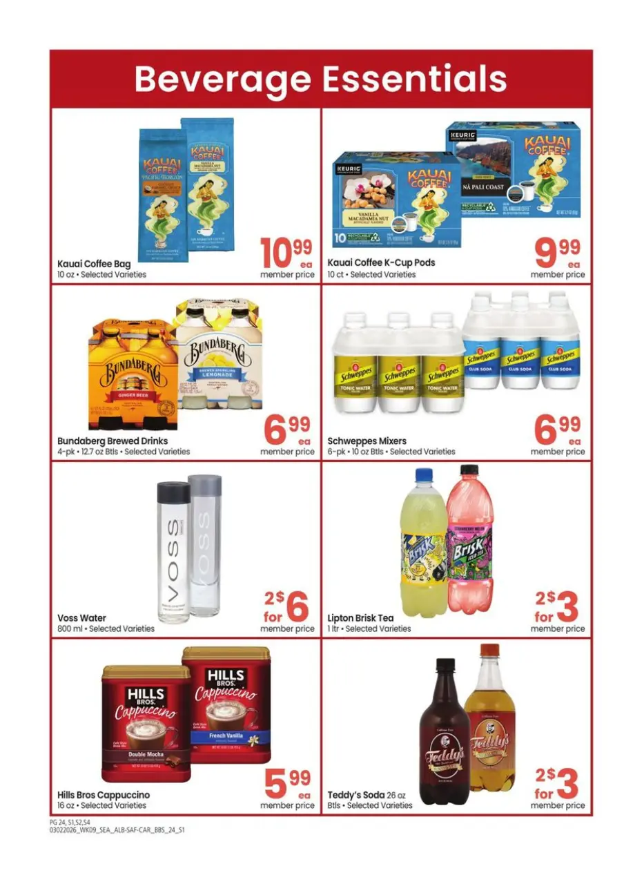 Offres Supermarché Safeway États-Unis de 2 à 22 mars 2026 Grand livre d'économies - Supermarché Safeway - États-Unis - 2 mars 2026 – 22 mars 2026 - Page 24