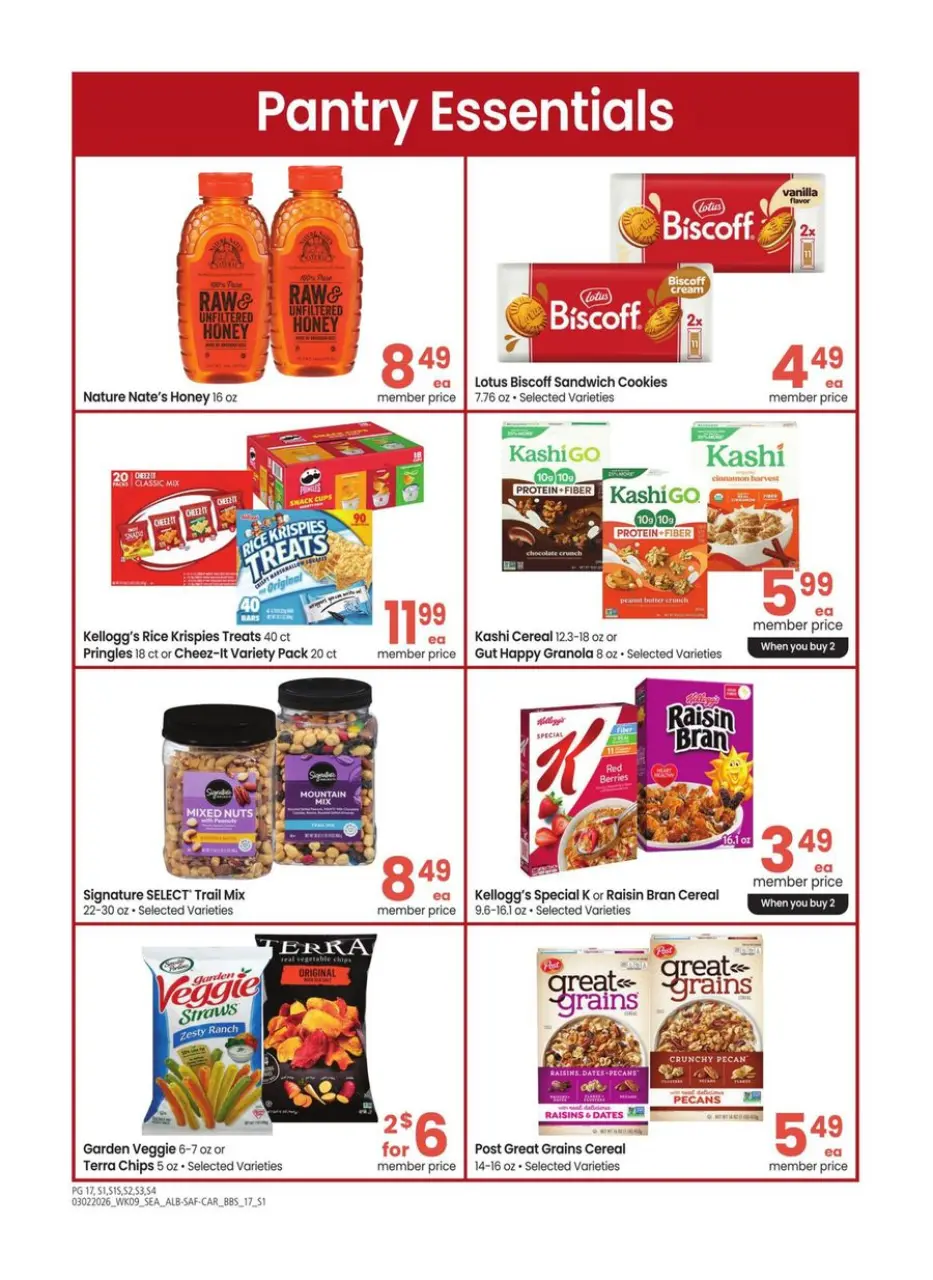 Offres Supermarché Safeway États-Unis de 2 à 22 mars 2026 Grand livre d'économies - Supermarché Safeway - États-Unis - 2 mars 2026 – 22 mars 2026 - Page 17