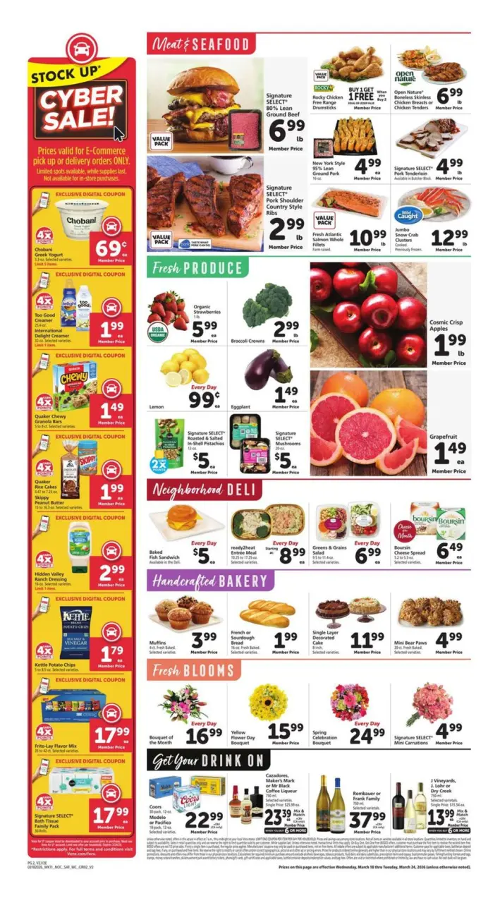 Offres Supermarché Vons Californie du Nord de 18 à 24 mars 2026 Offres hebdomadaires - Supermarché Vons - États-Unis - 18 mars 2026 – 24 mars 2026 - Page 2
