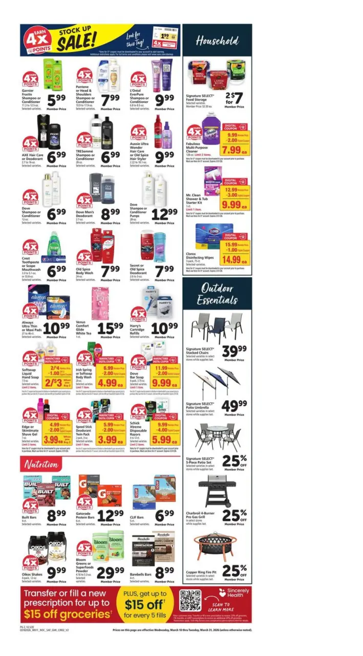Offres Supermarché Vons Californie du Nord de 18 à 24 mars 2026 Offres hebdomadaires - Supermarché Vons - États-Unis - 18 mars 2026 – 24 mars 2026 - Page 8