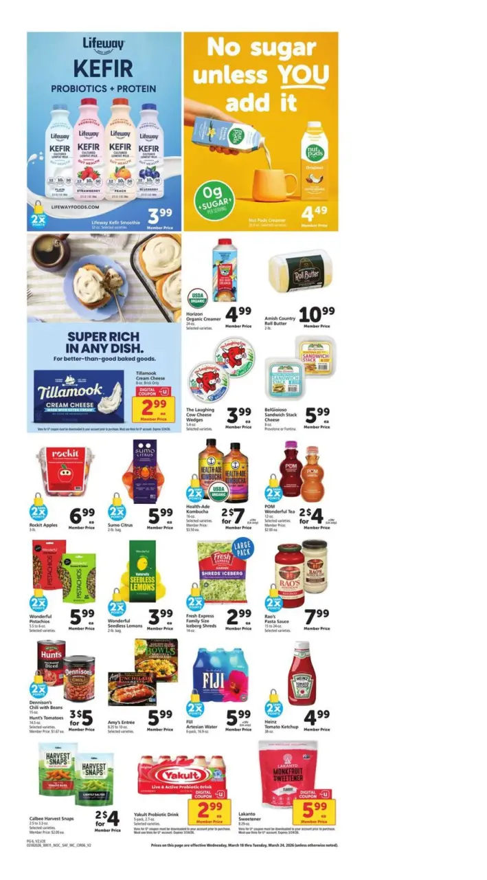 Offres Supermarché Vons Californie du Nord de 18 à 24 mars 2026 Offres hebdomadaires - Supermarché Vons - États-Unis - 18 mars 2026 – 24 mars 2026 - Page 6