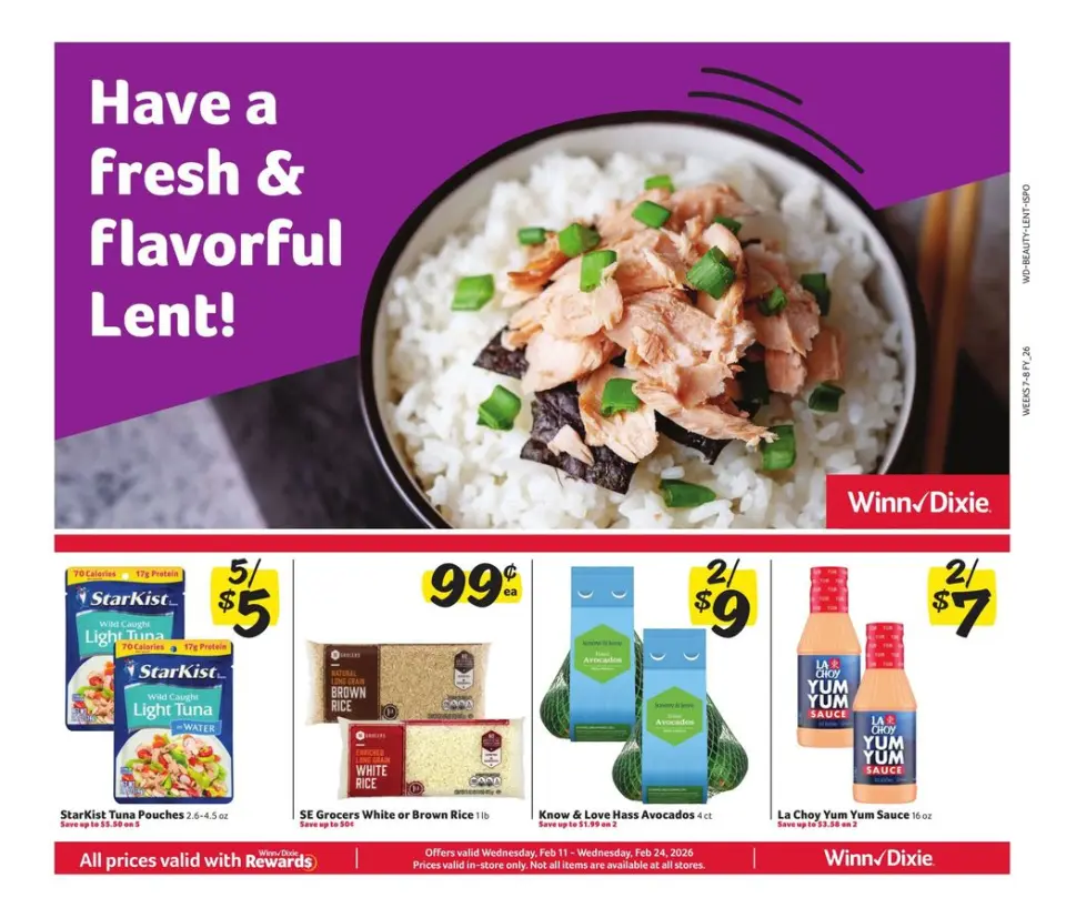 Offres Winn-Dixie États-Unis de 11 à 24 mars 2026 Offre hebdomadaire - Winn-Dixie - États-Unis - 11 mars 2026 – 24 mars 2026 - Page 8