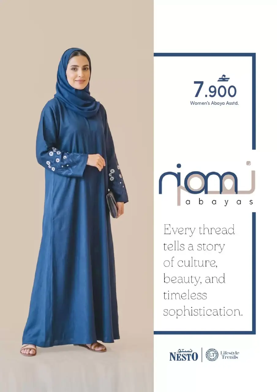 Ofertas de Nesto Hipermercados Oman de 20 a 26 marzo 2026 Ofertas Abaya - Página 6