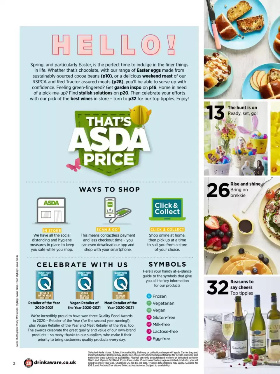 Ofertas de Supermercado Asda Reino Unido de 1 marzo a 31 mayo 2026 Guía de primavera Asda - Página 2