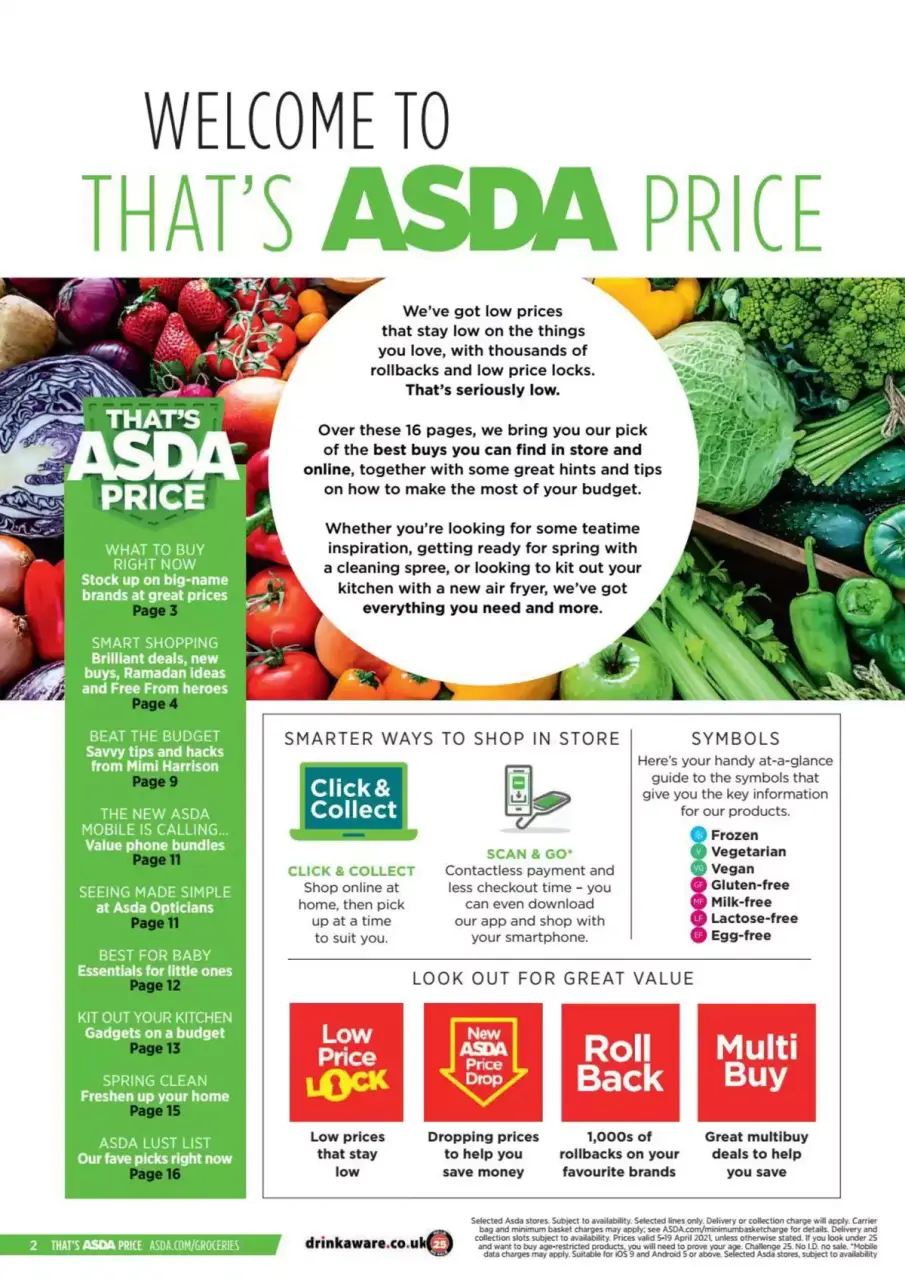 Ofertas de Supermercado Asda Reino Unido de 5 a 19 abril 2026 Ese es el precio de Asda en abril - Página 2