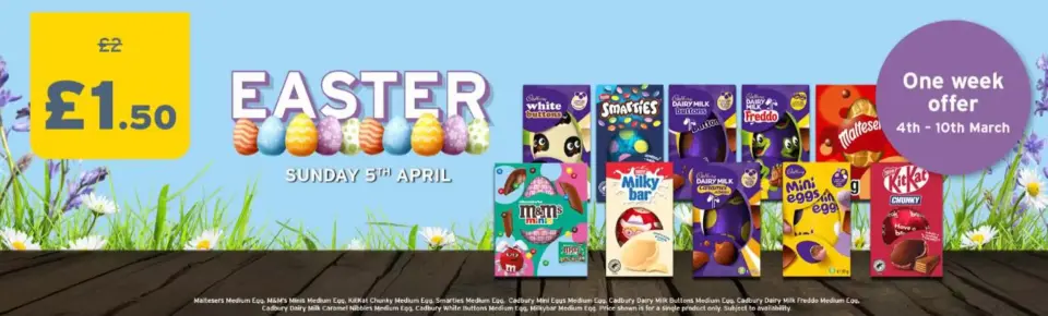 عروض ون ستوب المملكة المتحدة من ٦ مارس حتى ٥ أبريل ٢٠٢٦ عروض عيد الفصح - ون ستوب - المملكة المتحدة - 6 مارس 2026 – 5 ابريل 2026 - صفحة 1