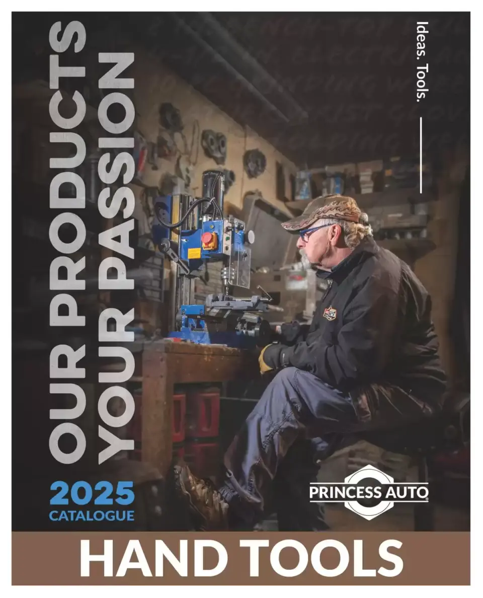 Princess Auto Canada offers from 16 April 2025 to 16 April 2026 HAND TOOLS DEALS