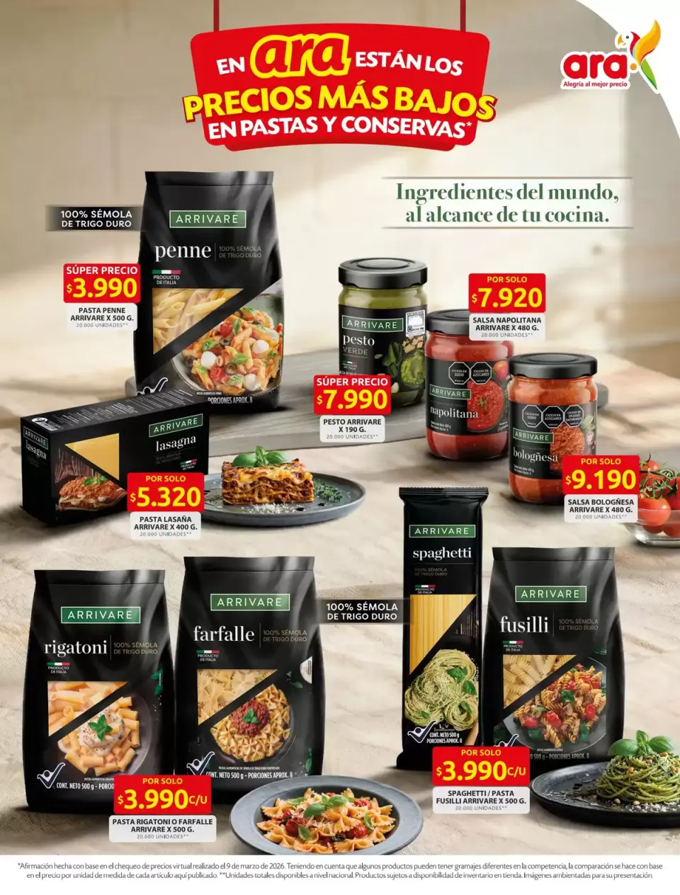 Ofertas de Tiendas ara Colombia de 19 marzo a 10 junio 2026 Ofertas principales para todos los cazadores de gangas - Página 7