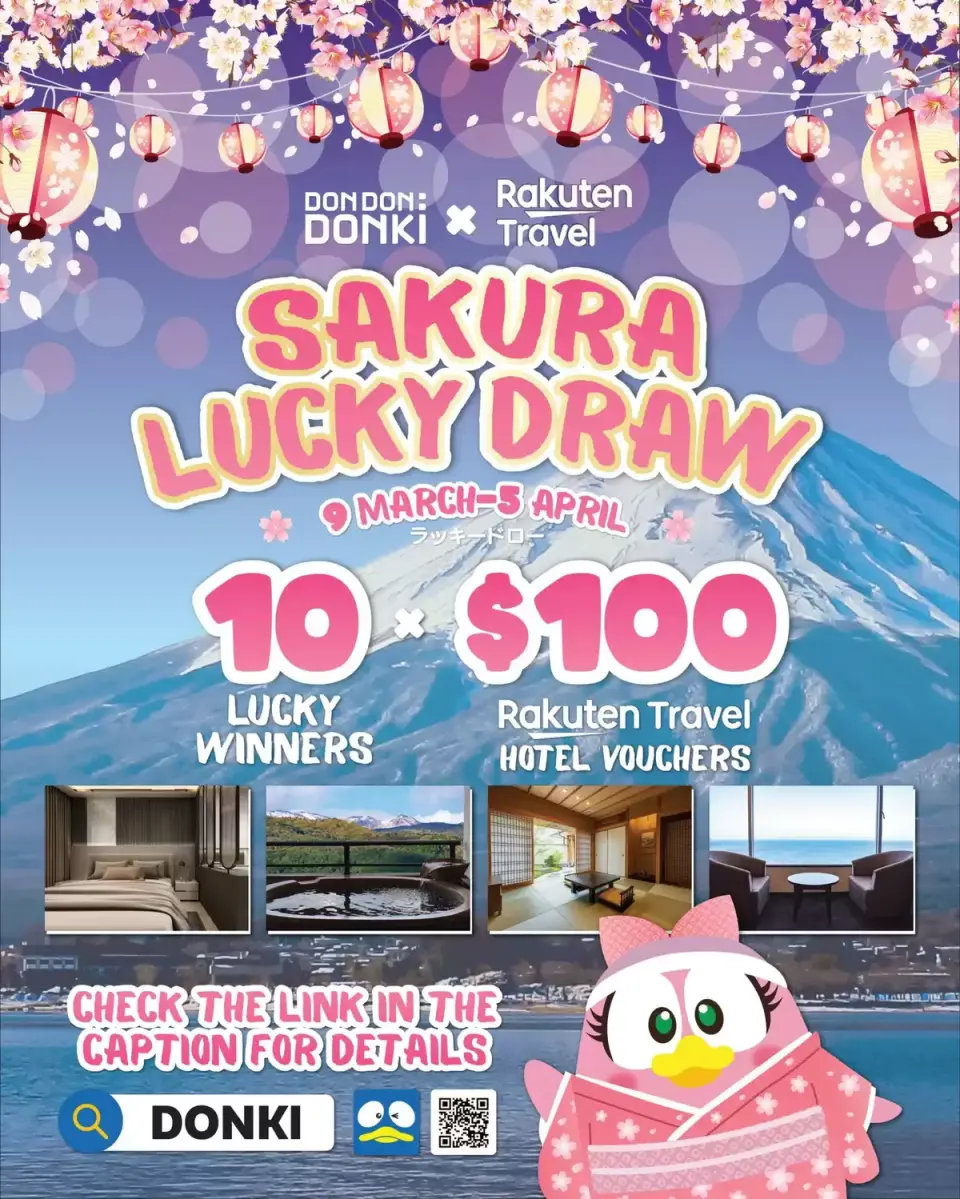 Offres Don Don Donki Singapour de 9 mars à 5 avril 2026 Promotions spéciales actuelles