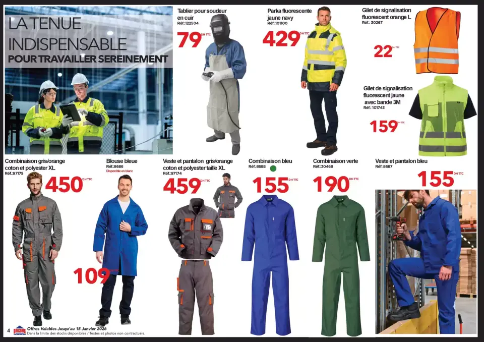 Ofertas de Bricoma Marruecos de 13 a 27 marzo 2026 Folleto de protección y seguridad - Bricoma - Marruecos - 13 marzo 2026 – 27 marzo 2026 - Página 4