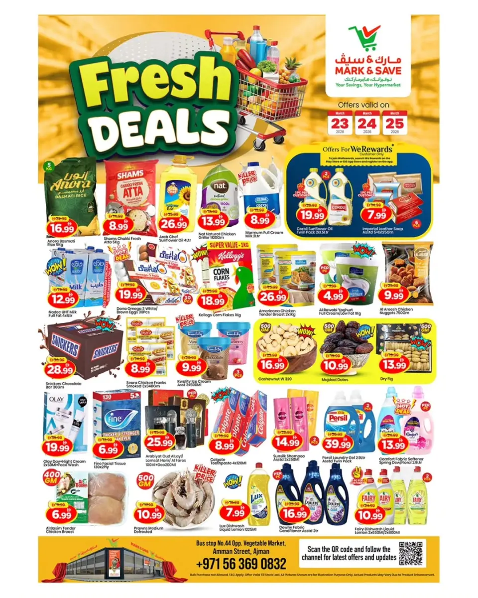 Ofertas de Mark & Save Ajman de 23 a 25 marzo 2026 Nuevas ofertas